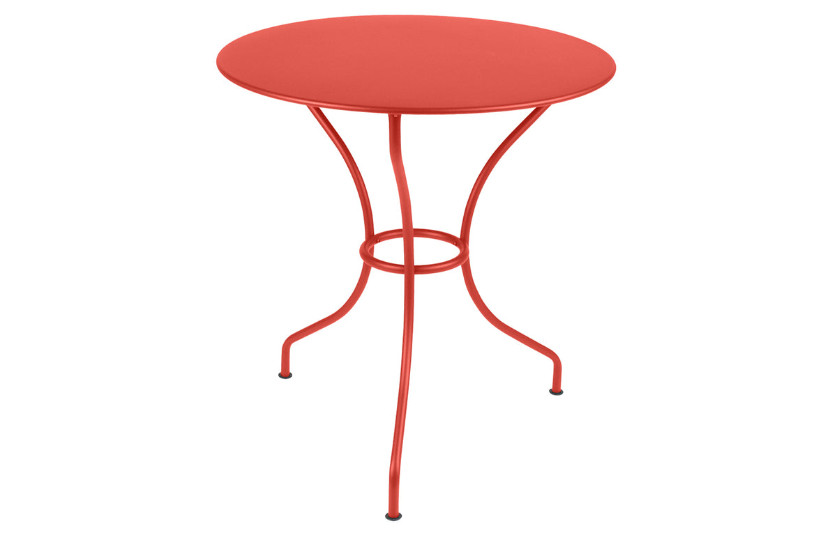 Opera+ Tables by Fermob - 26" Dia., Capucine.