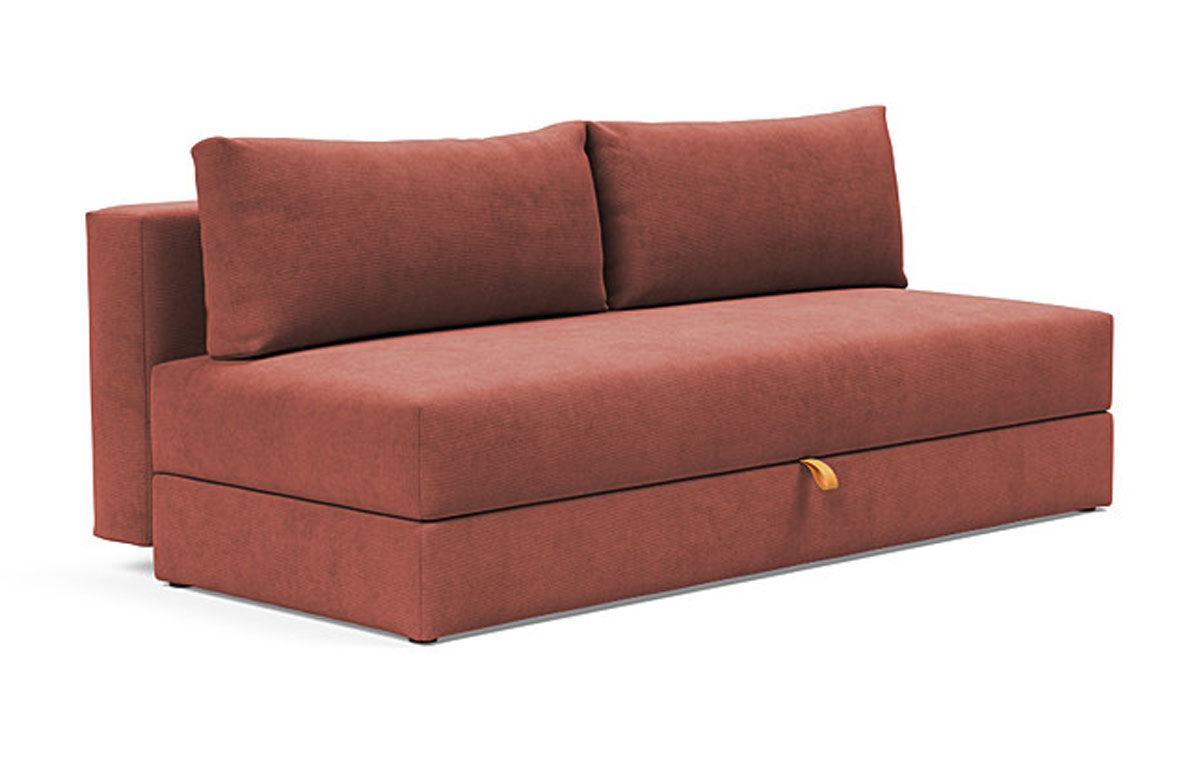 Osvald Sofa Bed by Innovation - 317 Cordufine Ruste