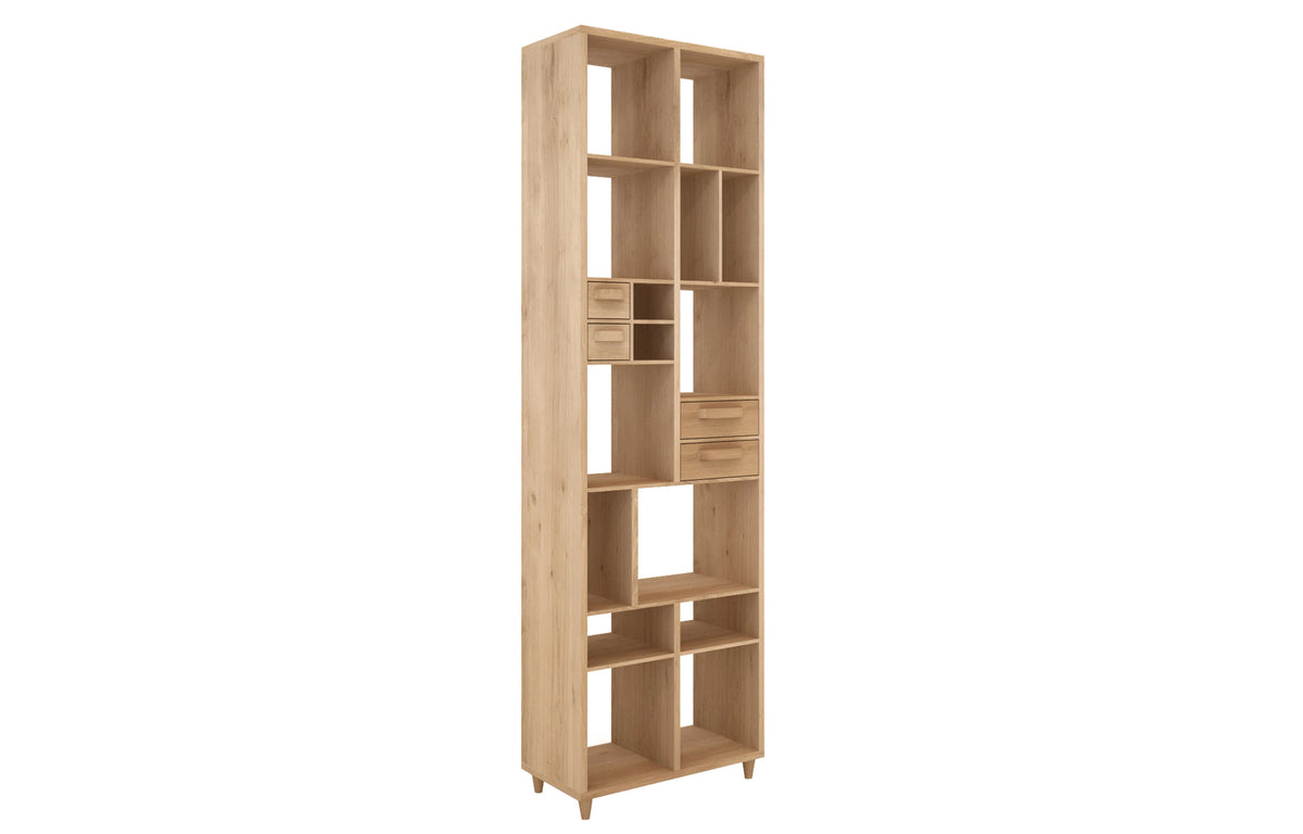 Marius Oak Pirouette Book Rack by Ethnicraft.