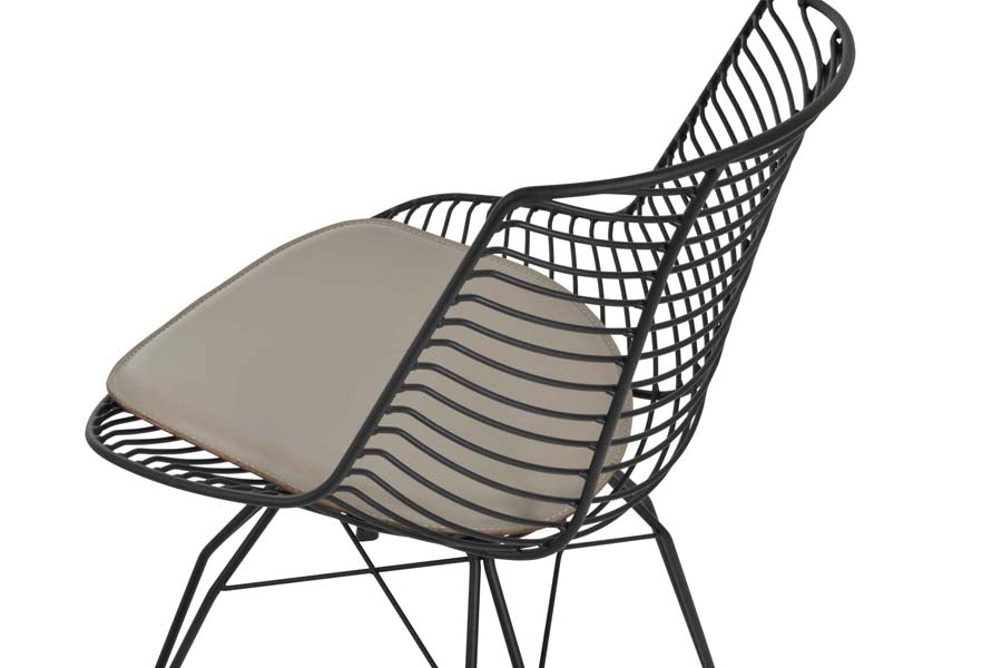 Tiger Chair by SohoConcept, showing closeup view of tiger chair.
