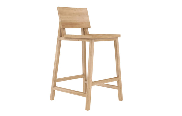 N3 Counter Stool by Ethnicraft - Oak.