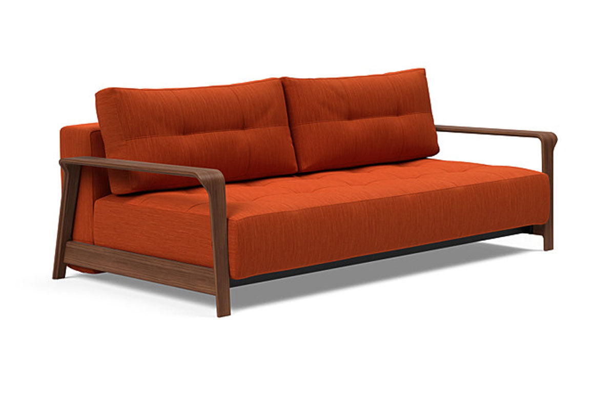 Ran D.E.L Sofa Bed by Innovation - 506 Elegance Paprika.