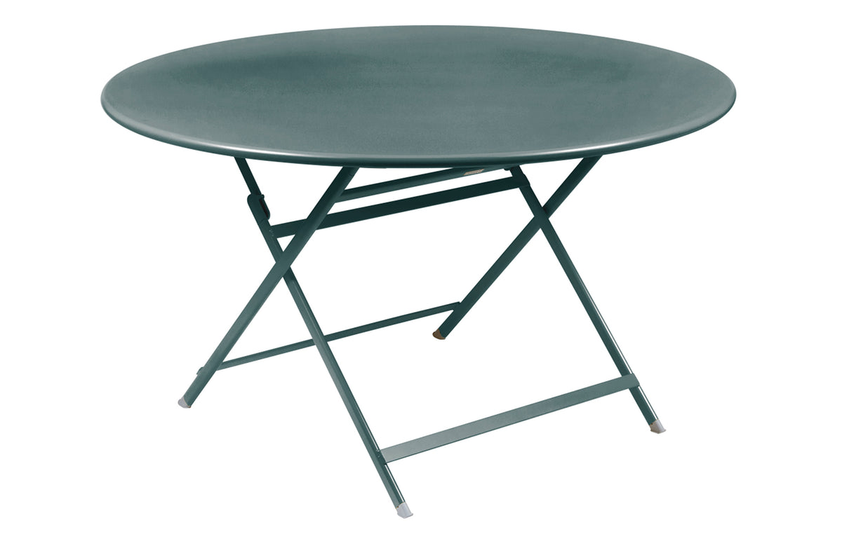 Caractere Tables by Fermob - 50" Dia., Storm Grey