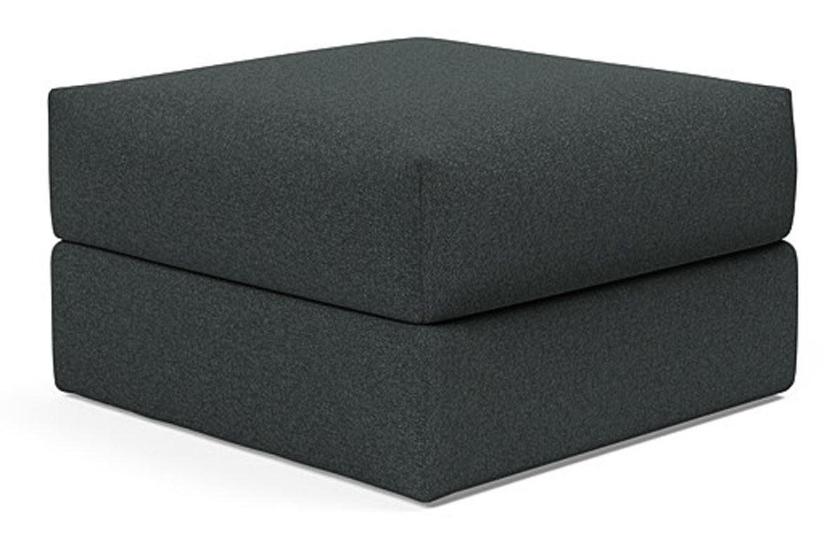Cornila Storage Ottoman by Innovation - 534 Boucle Black Raven.