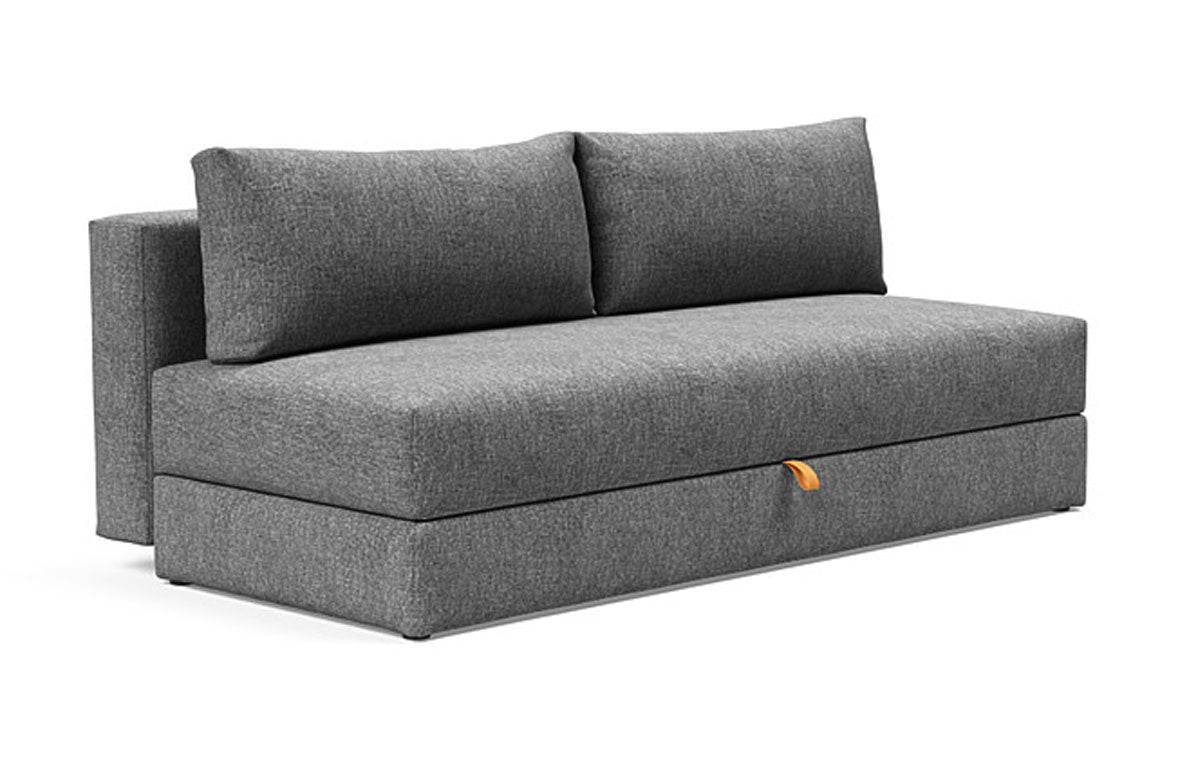 Osvald Sofa Bed by Innovation - 563 Twist Charcoale