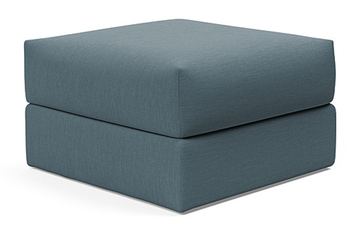 Cornila Storage Ottoman by Innovation - 573 Vivus Dusty Blue.