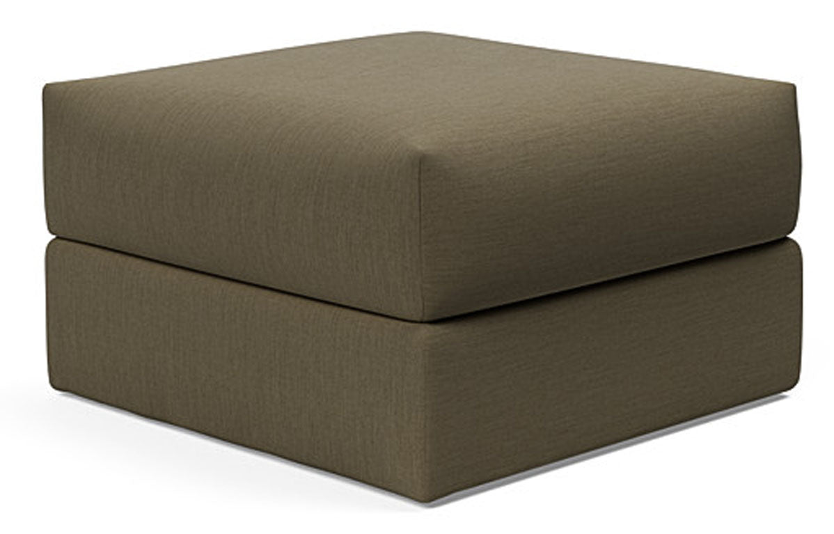 Cornila Storage Ottoman by Innovation - 575 Vivus Dusty Olive.