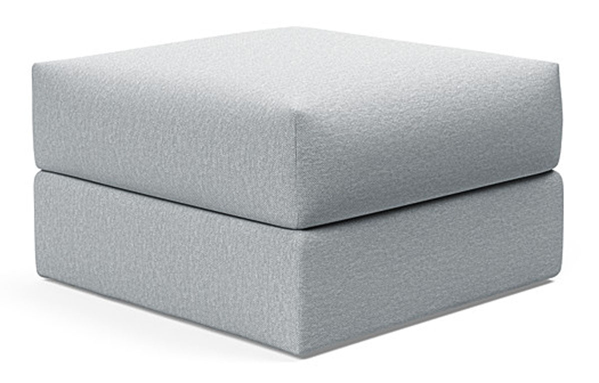 Cornila Storage Ottoman by Innovation - 583 Argus Grey.