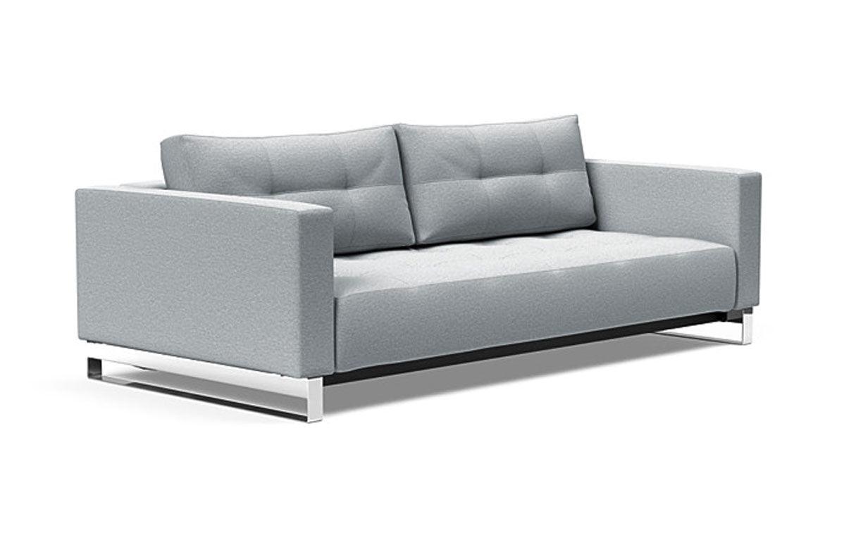 Cassius D.E.L. Sofa Bed by Innovation - 583 Argus Grey.