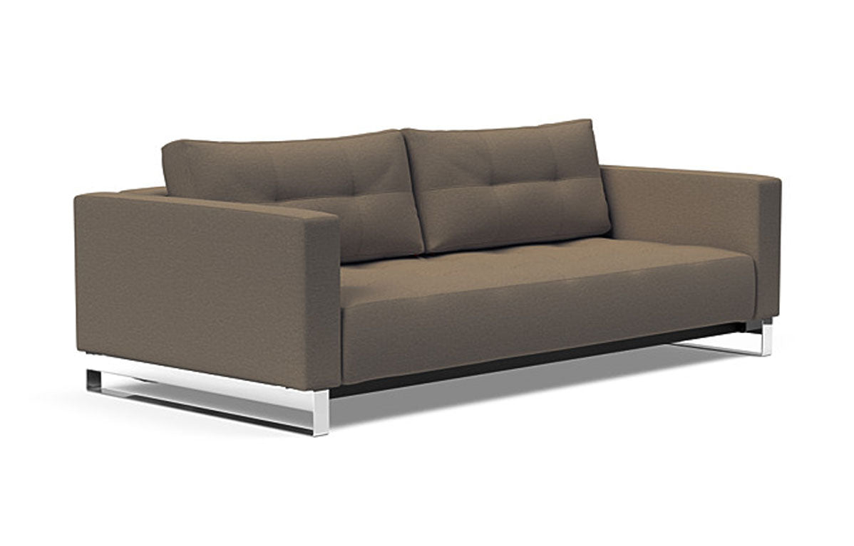 Cassius D.E.L. Sofa Bed by Innovation - 585 Argus Brown.