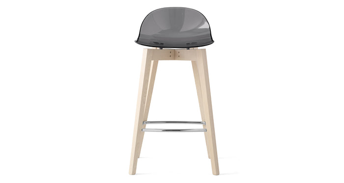 Academy Stool by Connubia, showing front view of academy stool.