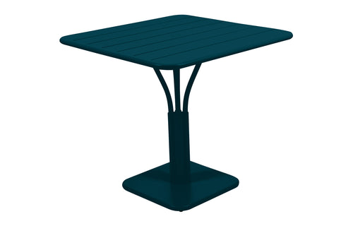 Luxembourg High Pedestal Table by Fermob - Acapulco Blue.