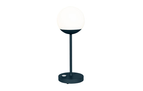 MOOON! Lamp Glass Diffuser by Fermob - Acapulco Blue.