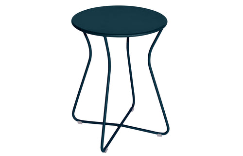 Cocotte Stool by Fermob - Acapulco Blue.