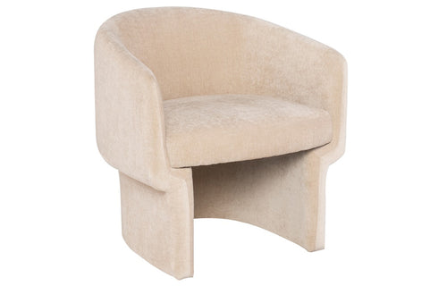 Clementine Occasional Chair by Nuevo - Almond.