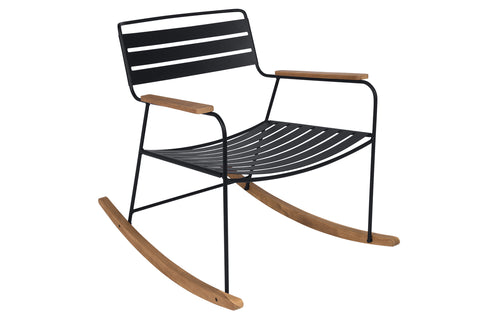 Surprising Rocking Chair by Fermob - Anthracite.