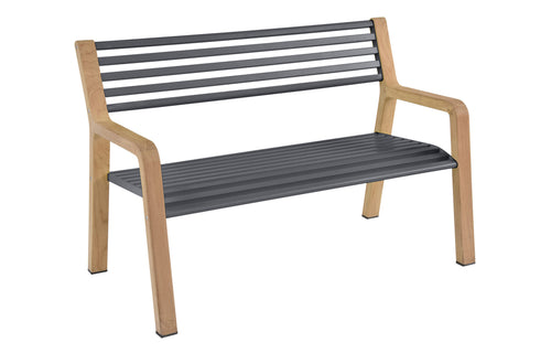 Somerset Bench by Fermob - Anthracite.