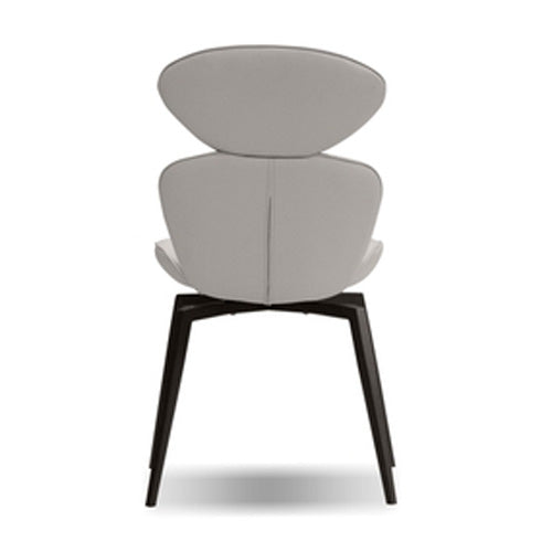 Antler Memory Swivel Dining Chair by Mobital, showing back view of antler memory swivel dining chair.