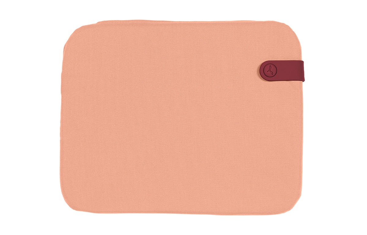 Color Mix Bistro Outdoor Cushion by Fermob - Apricot.