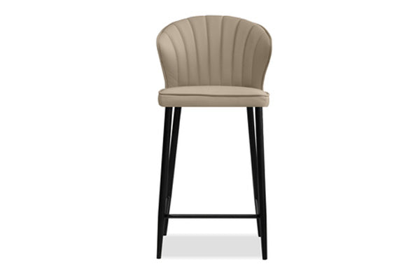 Ariel Counter Stool by Mobital, showing front view of ariel counter stool.