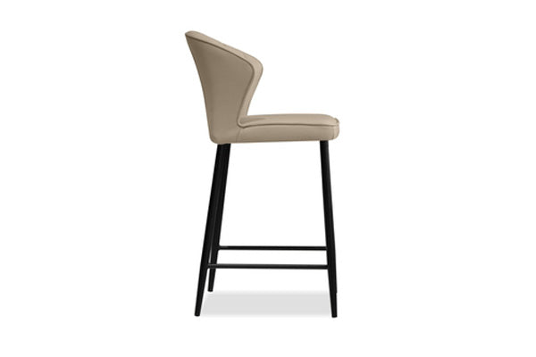 Ariel Counter Stool by Mobital, showing side view of ariel counter stool.