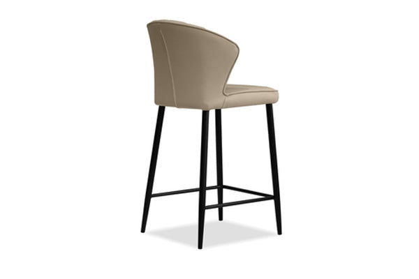 Ariel Counter Stool by Mobital, showing side view of ariel counter stool.