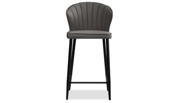 Ariel Counter Stool by Mobital, showing front view of ariel counter stool.
