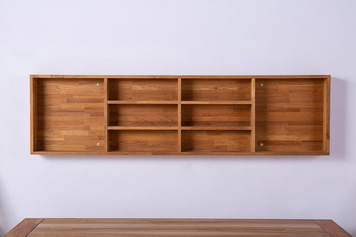 LAX Platform Bed by MASHstudios, closeup of the headboard.