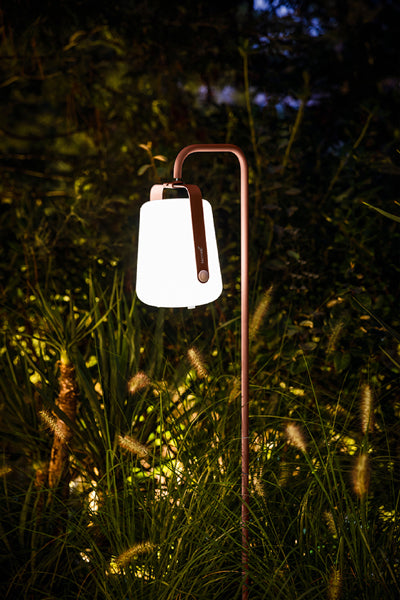 Balad Upright Spike Stand by Fermob, showing of upright spike stand in the live shot.