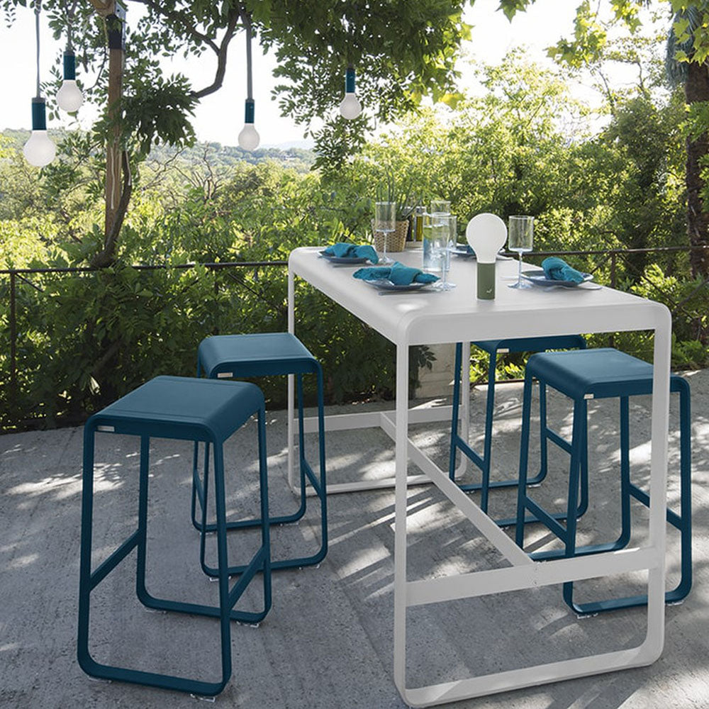 Bellevie High Table by Fermob, showing bellevie high table in live shot.