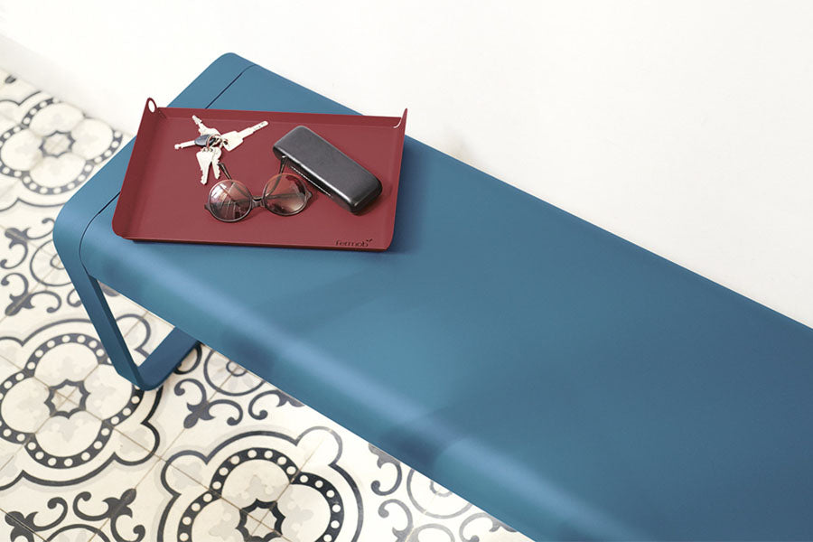 Bellevie Premium Bench by Fermob, showing bellevie premium bench in live shot.