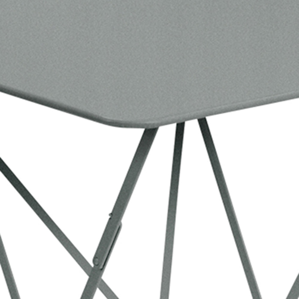 Bistro High Table by Fermob, showing closeup view of bistro high table.