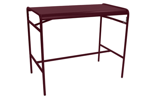 Luxembourg High Table by Fermob - Black Cherry.