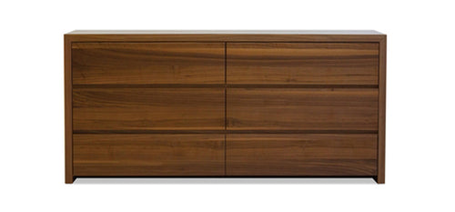 Blanche Double Dresser by Mobital, showing front view of blanche double dresser.