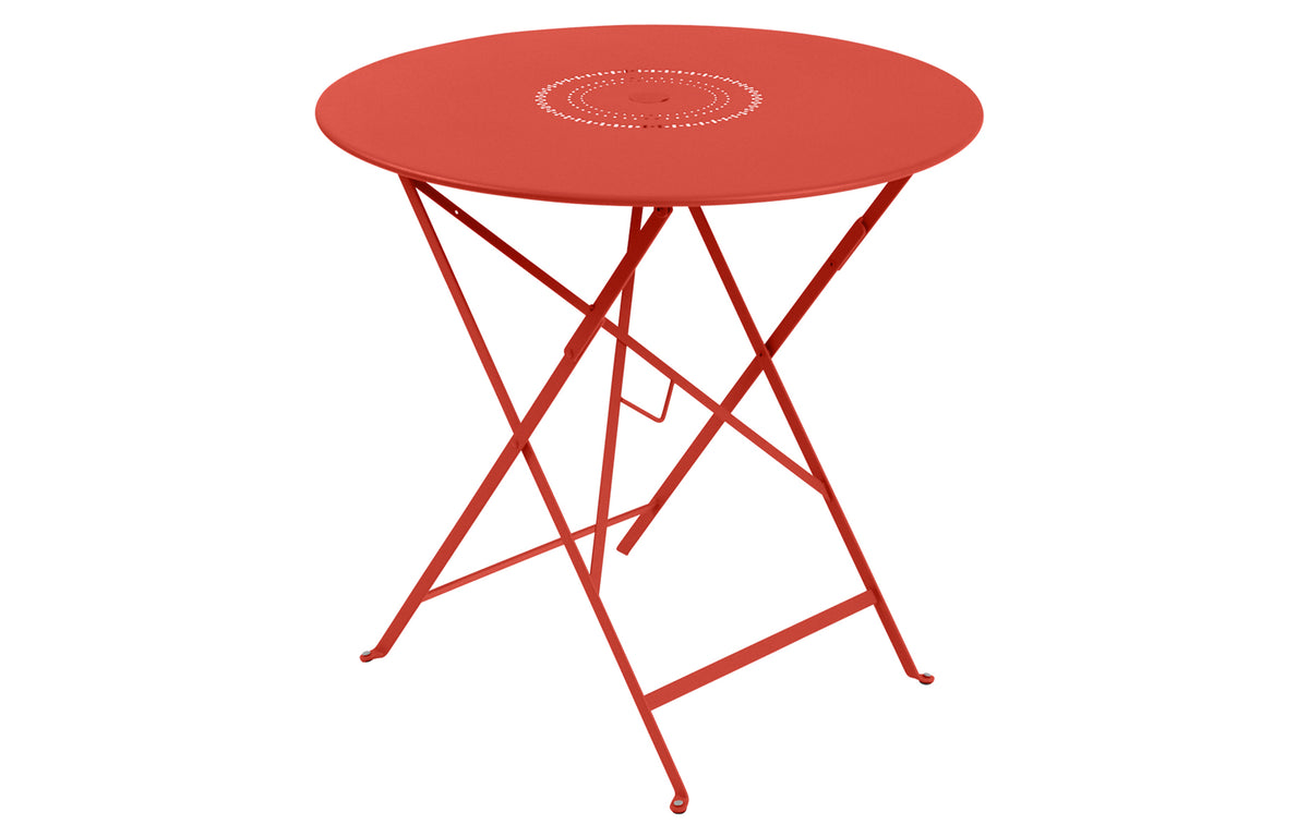 Floreal Perforated Round Tables by Fermob - Capucine.