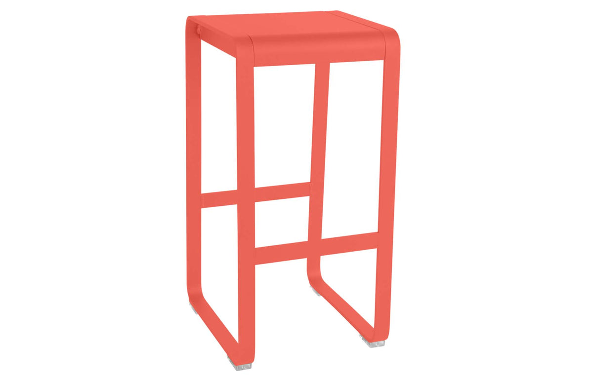 Bellevie High Stool Without Backrest by Fermob - Capucine.