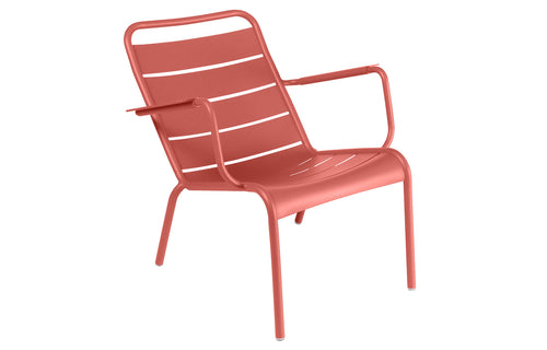 Luxembourg Steel Low Armchair by Fermob - Capucine.