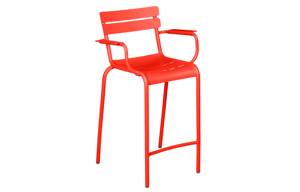 Luxembourg High Armchair by Fermob - Capucine (matte textured).