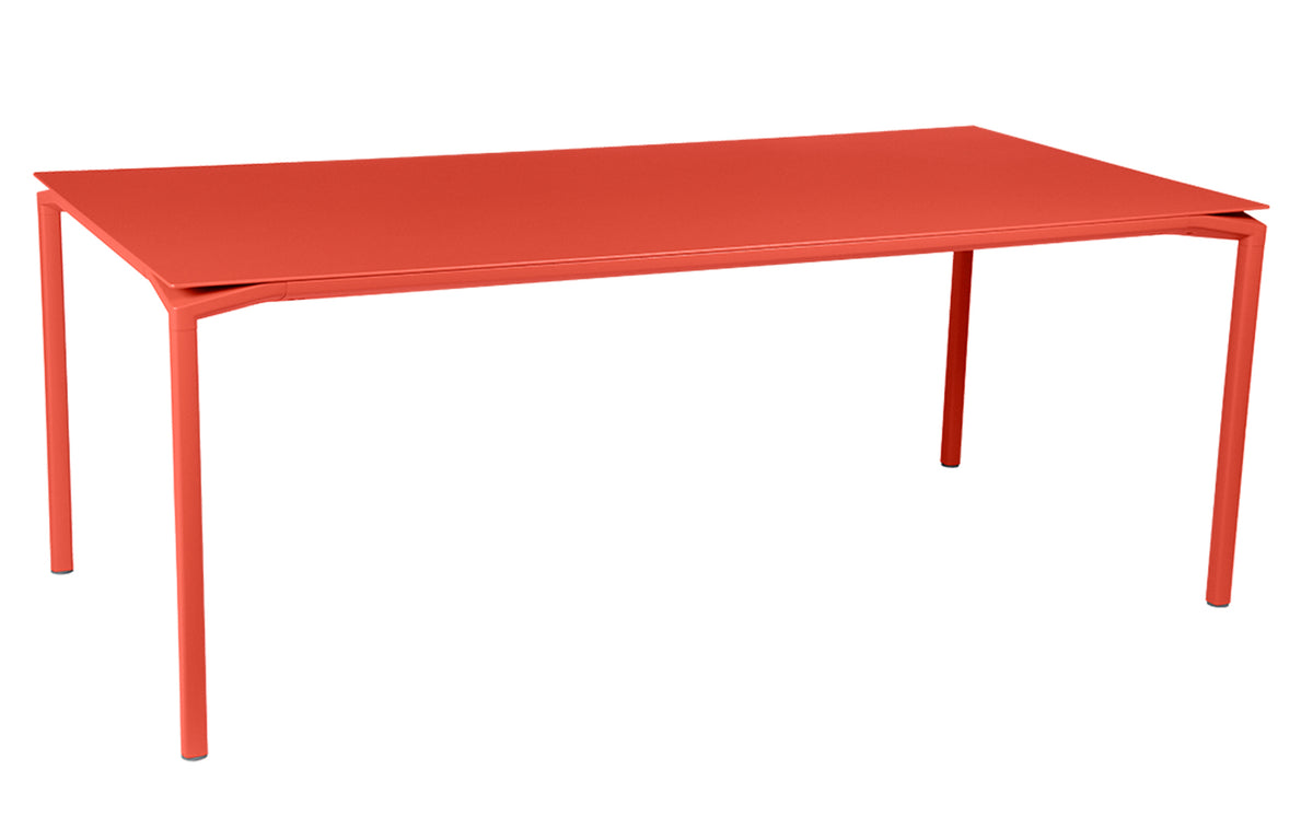 Calvi Dining Table by Fermob - Capucine (matte textured).
