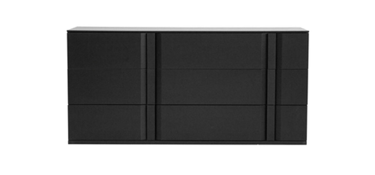 Carbon Double Dresser by Mobital, showing front view of carbon double dresser.