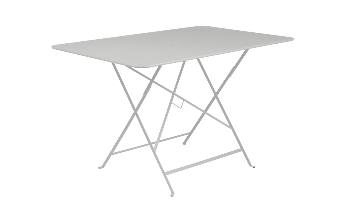 Bistro Table by Fermob - 46" Rectangular, Clay Grey (matte textured)..