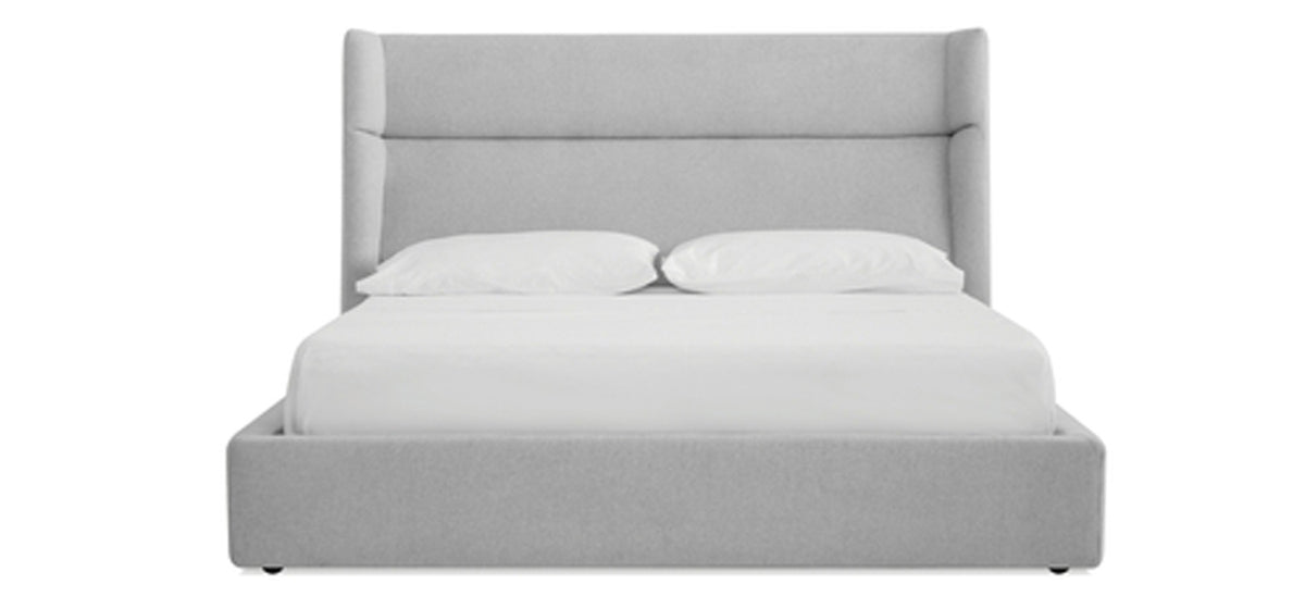 Cove Storage Bed by Mobital, showing front view of cove storage bed.
