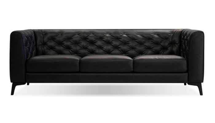 Dalton 3-Seater Sofa by Mobital, showing front view of dalton 3-seater sofa.
