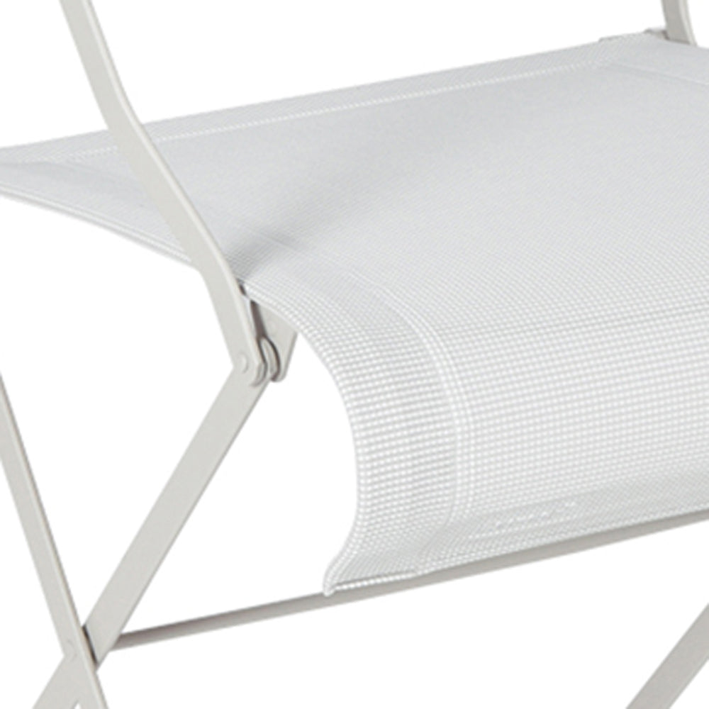 Dune Armchair by Fermob, showing closeup view of dune armchair.