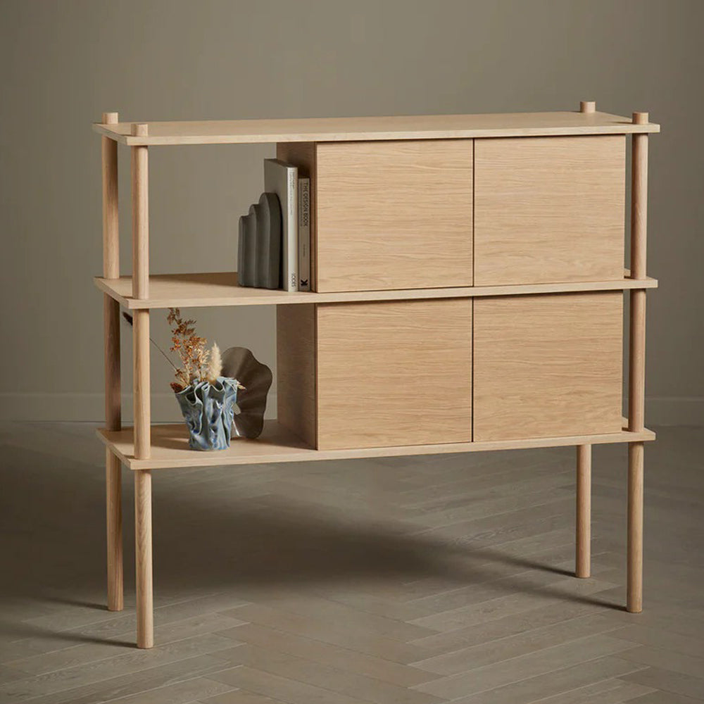 Elevate Cabinet by Woud, showing elevate cabinet in live shot.