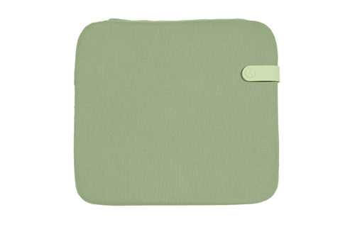 Color Mix Luxembourg Outdoor Cushion by Fermob - Eucalyptus Green.