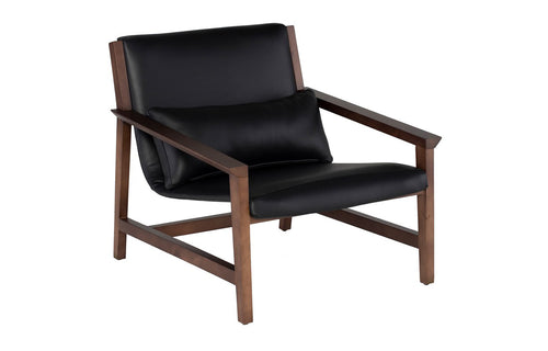 Bethany Occasional Chair by Nuevo, showing right angle view of bethany occasional chair.