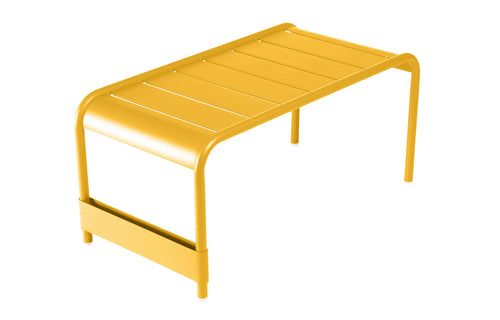 Luxembourg Large Low Table by Fermob - Honey Textured.