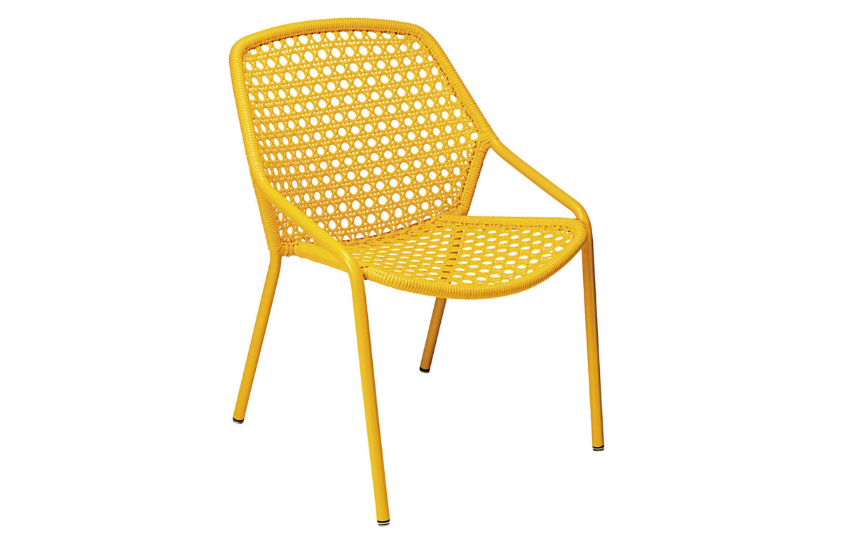 Croisette Armchair (Set of 4) by Fermob - Honey Textured.