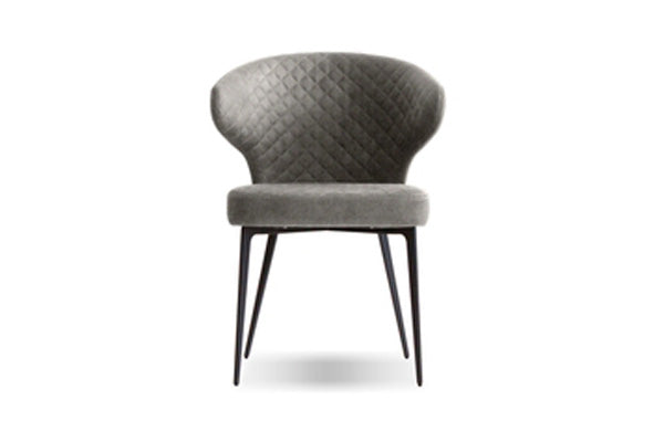 Hug Dining Chair by Mobital, showing front view of hug dining chair.